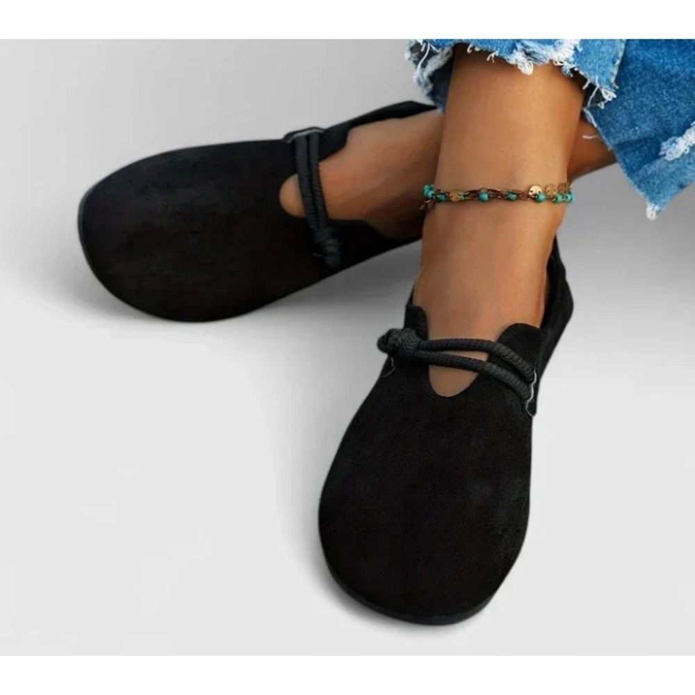 Harper & Wells Camilla Orthopedic Comfort Lace Loafers Black Women Size 43 NEW